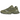 New Balance 9060 Dark Olivine sneakers set fra siden med en mørk olivengrøn ruskindsoverdel og tyk sculptet mellemsål i neutrale farver