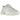 New Balance 9060 Cream Leopard sneakers i vinklet profil med hvid mesh, cremefarvede ruskindsoverlag og den chunky, ikoniske sålkonstruktion