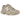 New Balance 9060 Chestnut Beige sneakers set fra siden med lagdelt overdel i beige ruskind og mesh samt en massiv sål i jordfarver.