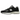 New Balance 991v2 MiUK Black Grey sneakers sideprofil i en kombination af sort ruskind og gråt mesh med klassiske snørebånd og hvid mellemsål