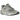 New Balance 991v2 MiUK Rock Ridge Grey sneakers i en vinklet profilvisning med grå ruskindspaneler, mesh-overdel og den klassiske hvide mellemsål.