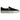 Vans LX Classic Slip-On 98 Pearlized Pack Blackout sneakers i vinklet visning med skinnende sort overdel og matchende sort gummisål og detaljer.