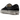 Vans LX Classic Slip-On 98 Pearlized Pack Blackout sneakers i vinklet profil med glansfuld sort overdel, hvide syninger og klassisk hvid gummisål