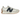 New Balance 327 Moonbeam Outerspace sneakers i vinklet profil med ruskindspartier, beige overdel og blå logo på siden