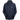 Arcteryx Squamish Hoodie Black Sapphire sneakers i sort og blå med lynlås og hætte vist i et frontalt produktbillede