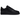 Nike Air Force 1 Low '07 Fresh Black Anthracite sneakers i sideprofil med sort læderoverdel og matchende mørk sål