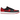 Jordan 1 Retro Low OG Banned sneakers i en vinkelvisning med sort og rød læderoverdel, sorte snørebånd og hvid sål