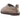 UGG Tasman Biarritz Slipper Rocky Oak sneakers i et vinklet udsnit med brun ruskindsoverdel og broderet kant ved anklen