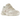 New Balance 9060 Beige White sneakers i vinklet profil med beige ruskind og hvid mesh overdel samt tyk gummisål