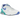Nike Air 180 White Medium Blue Clear Jade sneakers i sideprofil med hvid overdel, blå detaljer og synlig luftenhed i sålen