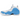 Nike Air Foamposite Pro University Blue sneakers i sideprofil med lyseblå foamposite overdel og sort swoosh