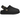 UGG Goldenstar Villa Clog Black sneakers i et stilrent sideprofil med sort overdel i ruskind og robust sål.