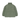 Carhartt Danville Jacket Smoke Green / Black sneakers frontvisning med røggrøn og sort farveblokering samt lynlås