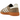 Adidas Handball Spezial Earth Strata sneakers i vinkelret visning med brun ruskind overdel, hvide t striber og gummisål