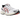 ASICS Gel-1130 White Desert Red sneakers i sideprofil med hvid mesh overdel, røde detaljer og klassiske snørebånd