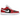 Jordan 1 Low Chicago Flip sneakers i sideprofil med rød og hvid læderoverdel, sorte detaljer og klassisk snøring