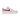 Nike Air Force 1 Low '07 QS Valentine's Day Love Letter sneakers i sideprofil med rød swoosh og hvid læderoverdel
