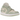 Jordan 1 Low Seafoam Sail sneakers i sideprofil med hvid og lysegrøn læderoverdel, snørebånd og flad gummisål