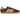 Adidas Samba OG Maroon Sand Strata Pony sneakers i sideprofil med bordeaux overdel i ponyhår, sandfarvede detaljer og klassisk gummisål