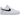 Nike Air Force 1 Low SE Nylon Swoosh White Black sneakers i sideprofil med hvid overdel og sort swoosh-logo