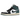 Jordan 1 Mid SE Oxidized Green sneakers i sideprofil med hvid læderoverdel, grønne og sorte detaljer samt klassisk snøring
