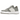 Maison Mihara Yasuhiro Wayne OG Sole Low White Grey sneakers i sideprofil med hvid læderoverdel, grå detaljer og karakteristisk smeltet sål