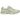 ASICS Gel-NYC Sage Frost Pure Silver sneakers i vinkelvisning med grøn mesh overdel og sølvdetaljer samt snørebånd