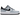 Nike Air Force 1 Low '07 LV8 Light Armory Blue White sneakers i vinklet profil med lyseblå og hvide læderdetaljer samt snørebånd