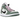 Jordan 1 Mid Dutch Green sneakers i sideprofil med grøn læderoverdel, rosa snørebånd og hvid mellemsål