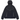 Nike Tech Woven Jacket Black/Black/Black sneakers i frontview med sort vævet materiale, lynlås og hætte