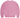 Corteiz Paneled Multi Knit Sweater Pink SS25 sneakers set forfra med lyserødt strikmønster, paneler og brandet tekstil-detaljer