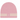 Corteiz VVS Knit Beanie Pink sneakers frontbillede af strikket hue med hvidt broderet Corteiz-logo på opslaget