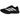 Adidas Adizero Evo SL Black White sneakers i vinklet profil med sort og hvid overdel, snørebånd samt slidstærk gummisål