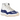 Jordan 11 Retro Rare Air sneakers i vinkelret visning med hvid overdel, sorte detaljer og klassisk snøring