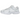 Nike V5 RNR White Black Metallic Silver sneakers i sideprofil med hvid overdel og metalliske sølvdetaljer