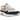 Nike Air Max 1 Olympic sneakers i et klassisk sideprofil med hvid overdel, rødt mudguard og blåt swoosh-logo på siden