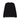 Carhartt L/s Pocket T-shirt Black sneakers i frontview med sort bomuld og brystlomme