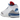 Jordan 3 Retro True Blue sneakers i et klassisk sideprofil med hvid læderoverdel, ikoniske elefantprint-detaljer og blå accenter