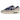 Nike Air Max 90 Coconut Milk Deep Royal Blue sneakers i sideprofil med lyse og blå detaljer samt synlig Air unit i sålen