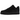 Nike Air Force 1 Low Valentine's Day Triple Black sneakers i sort sideprofil med læderoverdel og matchende snørebånd
