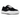 Maison Mihara Yasuhiro Baker OG Sole Canvas Low Black sneakers i sideprofil med sort lærredsoverdel og karakteristisk smeltet hvid sål