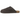 Adidas Adimule Slides Dark Brown Gum sneakers i en afslappet vinkel med mørkebrun overdel i ruskind og robust gummisål