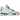 Air Jordan 4 Retro SB Pine Green sneakers i vinkelret visning med hvid overdel, grøn læderkant og synlig Air unit i sålen