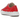 Maison Mihara Yasuhiro Hank OG Sole Canvas Low Red sneakers sideprofil med rød lærredsoverdel og hvid smeltet gummisål