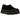 UGG Tasman Weather Hybrid Slipper Black sneakers i sideprofil med sort ruskind og broderet kant på mellemsålen
