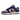Nike Dunk Low LX Blue Suede sneakers i et klassisk sideprofil med blå ruskindsdetaljer, hvid mellemsål og flade snørebånd