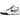 Nike Kobe 4 Protro Mambacita Gigi sneakers i vinkelret visning med sort-hvidt mønster, gulddetaljer og hvide snørebånd
