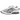 Adidas Megaride S2 Hellstar White Black sneakers i vinklet visning med hvid overdel, sorte detaljer og futuristisk tech sole