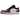 Jordan 1 Low SE Lakers sneakers i et klassisk sideprofil med lilla og gule læderdetaljer samt hvid mellemsål