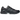 ASICS Gel-NYC Black sneakers i sideprofil med sort mesh overdel, ruskinddetaljer og grå sål